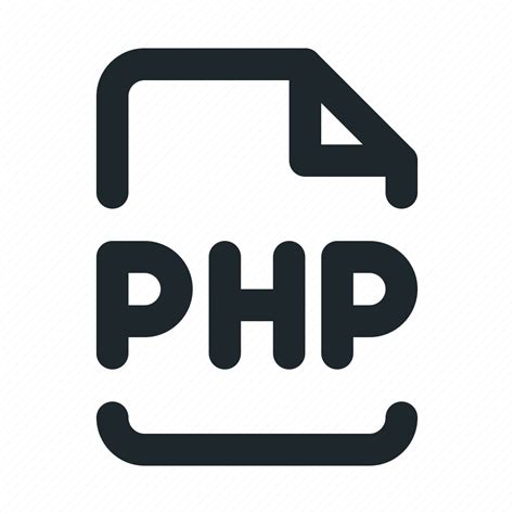 coding file php icon   iconfinder