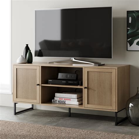 nathan james mina modern tv stand entertainment cabinet media console