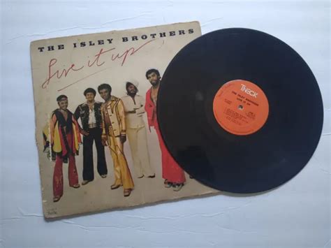 the isley brothers live it up randb soul 12 lp 33rpm un tested 15 00