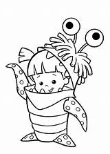 Inc Coloring Pages Monster Print sketch template