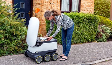 worlds  robot delivery service  launching   uk delivery robot  uk