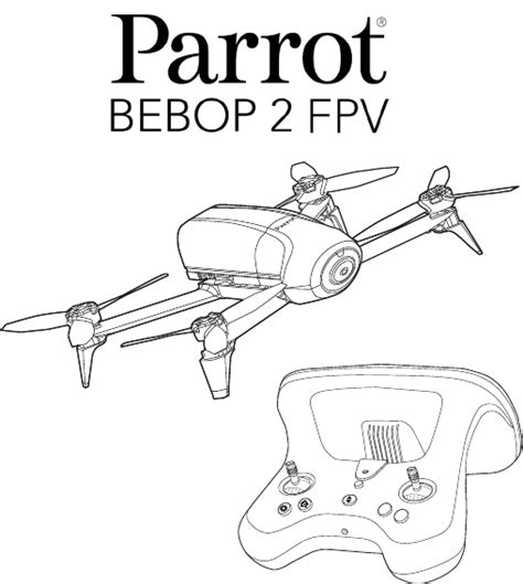 user manual parrot bebop  fpv english  pages