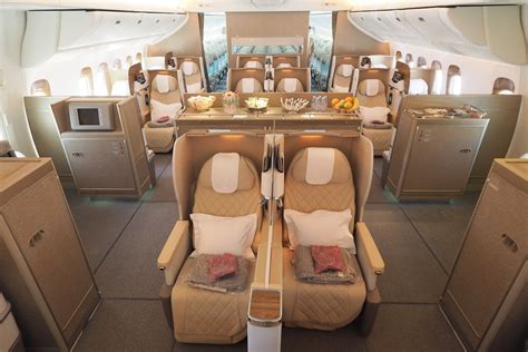 emirates rolls  basic business class fare   lounge access  seat selection