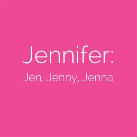 jennifer jennifer  jennifer names  meaning
