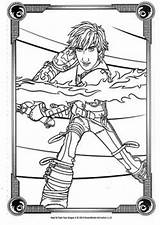 Hiccup Coloring Httyd sketch template