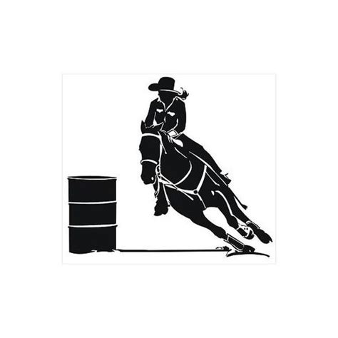 barrel racing poster horse stencil horse silhouette racing posters