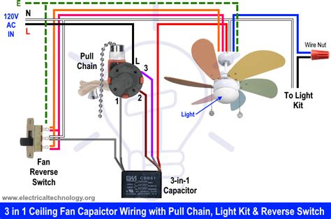 connect  capacitor   motor  speed ceiling fan  smart control smarthome