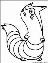 Furret Coloring Pages Fun sketch template