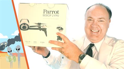 parrot bebop  drone  fpv pack unboxing  setup youtube