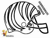 Coloring Pages Bengals Helmet Football Chiefs Cincinnati Kansas City Nfl Clipart Logo Seahawks Afc Helmets Printable Draw Kids Color Big sketch template