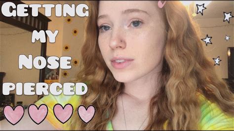 i got my nose pierced a vlog ♡ youtube