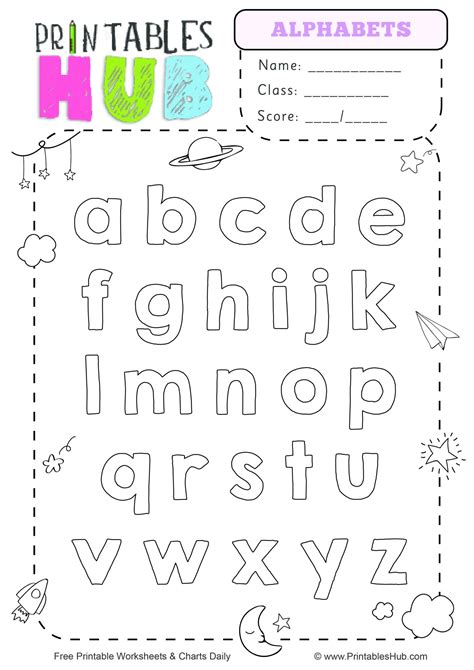 alphabet chart  printable alphabet letters upper vrogueco