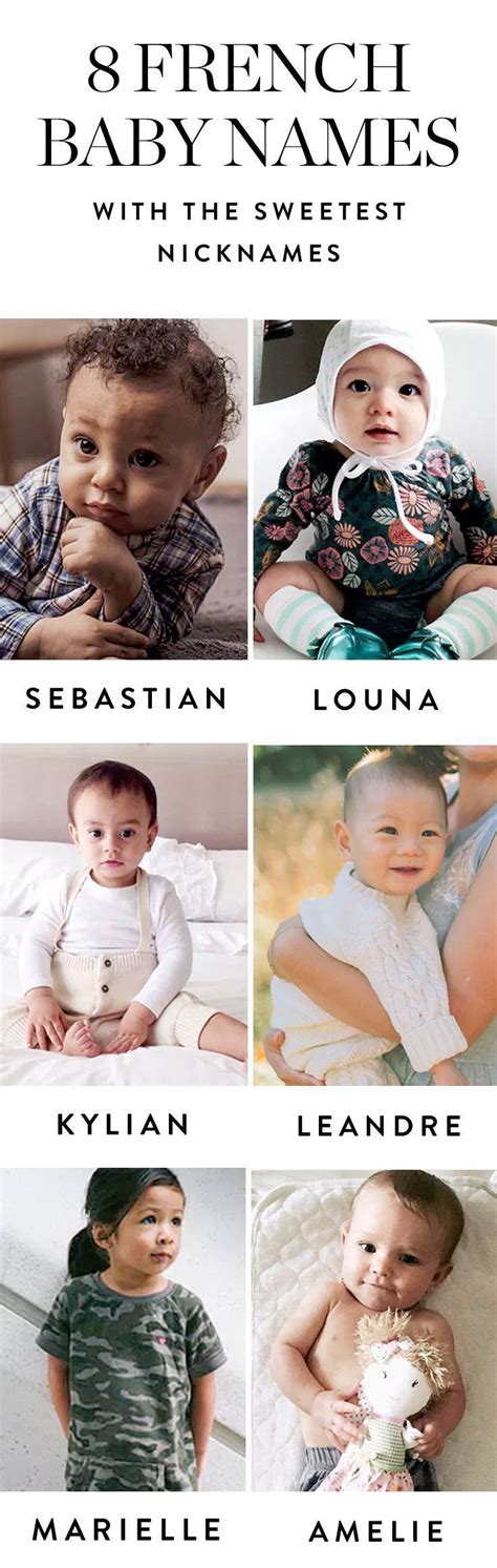 french baby names   absolute sweetest nicknames french baby names baby names baby