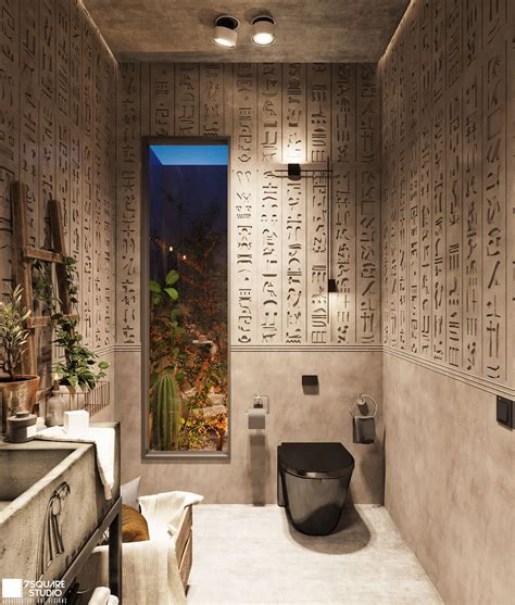 Horus Restaurant On Behance Washroom Design Toilet Design Bathroom