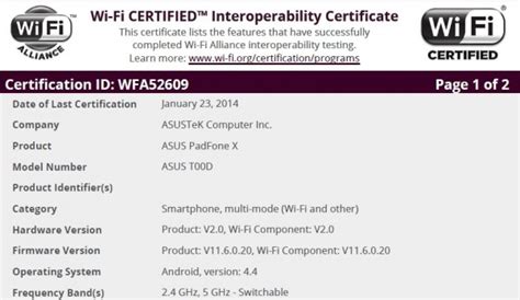 asus padfone  specs revealed tablet news