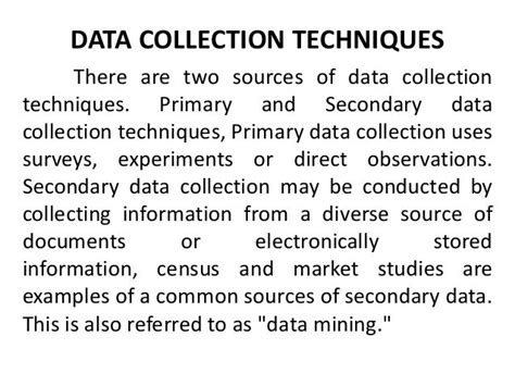 examples  primary  secondary data sources    secondary