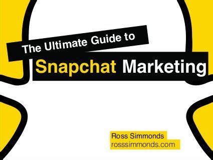 ultimate marketing guide  snapchat  images snapchat