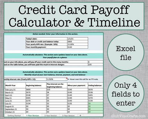 excel debt payoff template