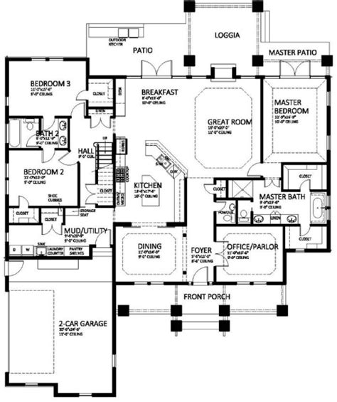 love  bedroom house plans  dont    house designers