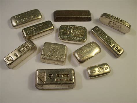 misc small  ounce  silver bars  pour collectors weekly