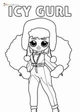 Coloring Lol Omg Pages Printable Dolls Popular Print sketch template