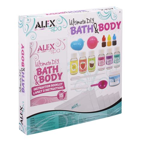alex spa ultimate diy bath body set juguete niña regalo christmas