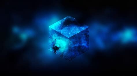 blue cube wallpapers top  blue cube backgrounds wallpaperaccess