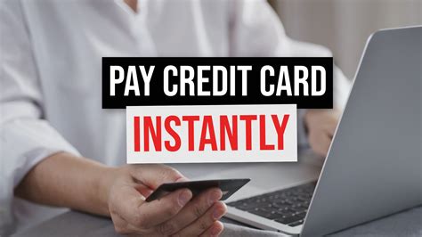 pay  credit card instantly