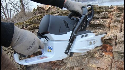 stihl ms    review youtube