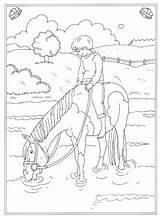 Kleurplaat Paarden Kleurplaten Manege Reitschule Animaatjes Stables sketch template