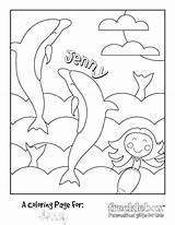 Coloring Pages Personalized Custom Birthday Getcolorings Outstanding sketch template
