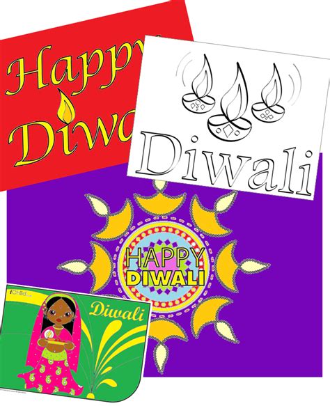 choose  lots   printable diwali card templates  send