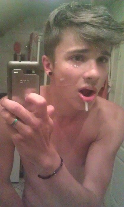 Lad With Cum On His Face Fit Males Shirtless And Naked