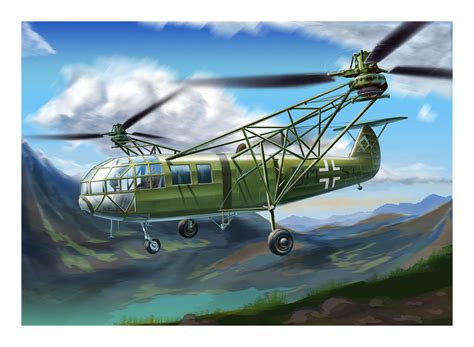 packing illustration helicopters yaroshenko studio design aircraft