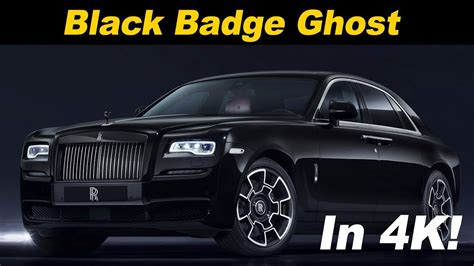 rolls royce black badge ghost  drive review