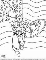 Coloring Captain Pages Kids America Man Sheets Superhero Raising Kidsdrawing Hands His Online Avengers Spiderman Flower Cartoon Marvel Book Template sketch template
