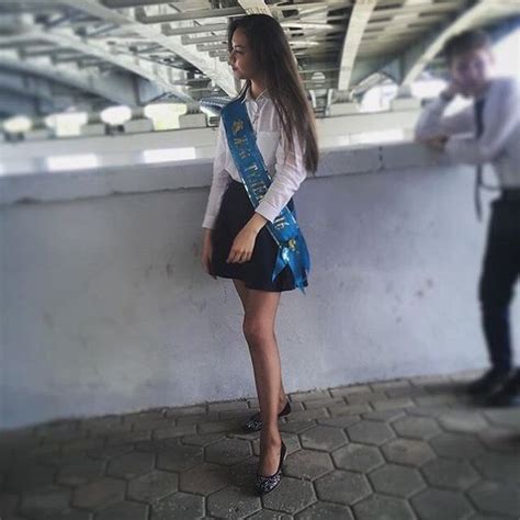 Beautiful Russian Girls Celebrate Graduation Day Part 2
