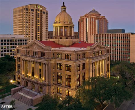 architexas revived  harris county courthouse traditional building