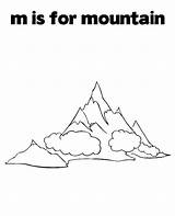 Everest Mountains Vbs Loudlyeccentric Appalachian sketch template
