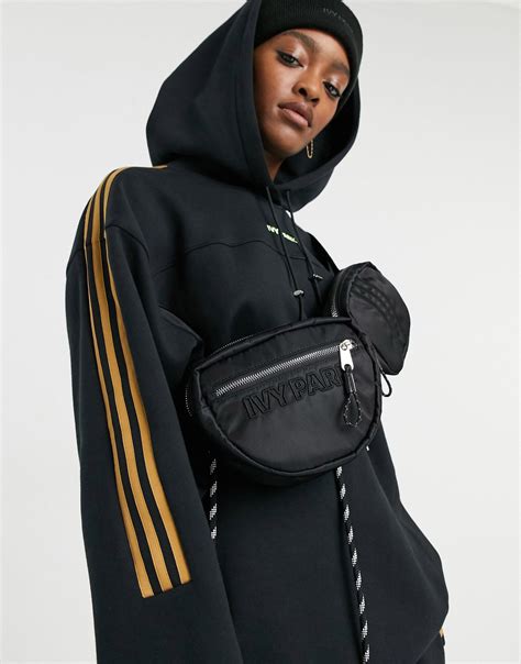 Ivy Park Adidas X Belt Bum Bag In Black Lyst