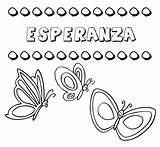 Esperanza Pintar Compartidos sketch template