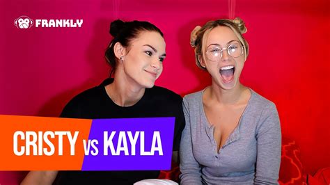First Kiss Is Always A Good Story 💋 Cristy Lawrence Vs Kayla Wilde
