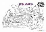 Starscout Izzy Moonbow Bridlewood sketch template