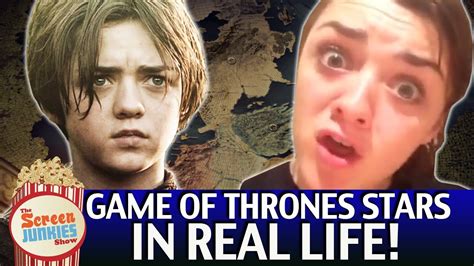 game of thrones stars in real life youtube