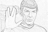 Trek Star Coloring Pages Classic Filminspector Downloadable Tos Event Take Place Most Part sketch template