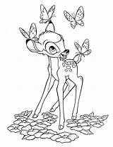 Bambi Jelonek Kolorowanka Images6 Motylki Druku Cels 1997 Malowankę Wydrukuj sketch template