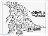 Godzilla Coloring Pages Drawing Print Monsters King Draw Printable Color Worksheet Monster Worksheets Colouring Do Tutorial Movie Kids Easy Getdrawings sketch template