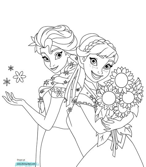 coloring sheet frozen fever coloring pages awesome frozen fever