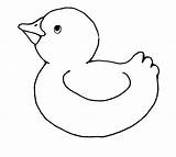 Duck Coloring Pages Kids sketch template