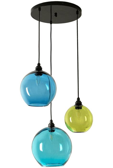 cluster globe pendant lighting 3 light pendant in 2020 blown glass